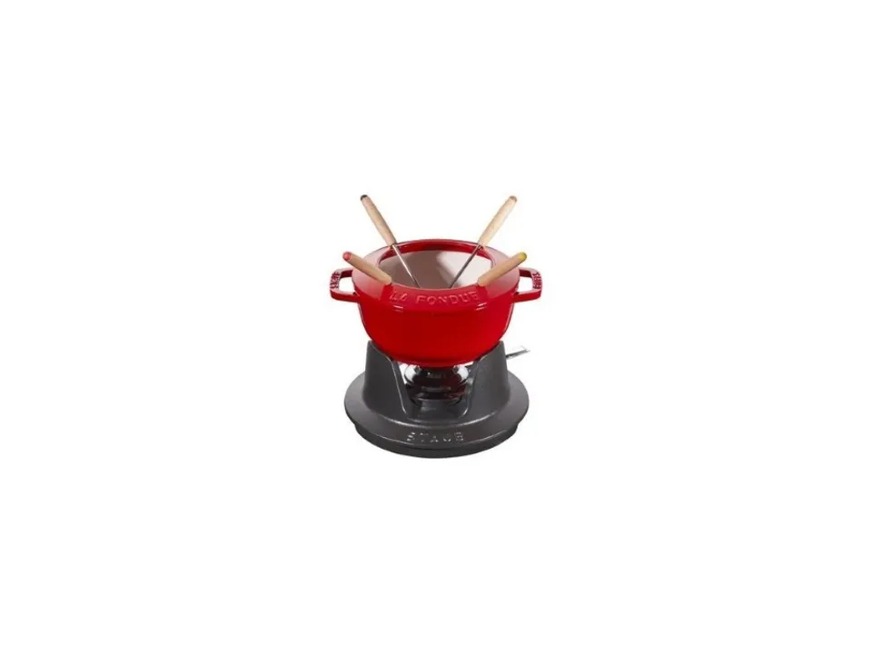 Offerta Del Giorno Set fonduta d16 rosso ciliegia