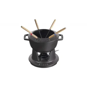Set fonduta gourmet nero, ø 18 cm Promozione