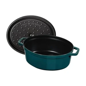 Spedito Oggi Cocotte ovale la mer, 31 cm