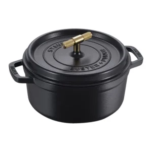 Ultime Pezzi Cocotte buster+punch nero/oro, ø 24 cm