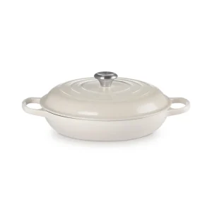 Spedito Oggi Evolution, tegame basso 30 cm in ghisa - meringue