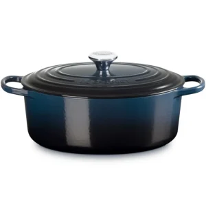 Professionale Evolution, cocotte ovale 31 cm in ghisa vetrificata - nuit
