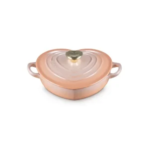 Tegame basso a cuore in ghisa vetrificata 20 cm - pesca Reso Gratuito