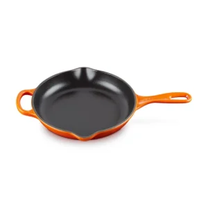 Ultima Occasione Evolution, padella doppio becco in ghisa vetrificata 23 cm - arancio