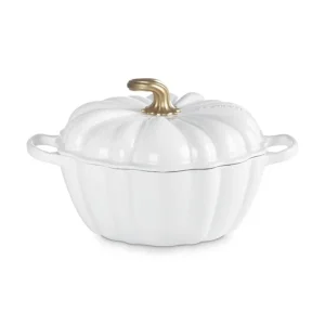 Evolution, cocotte zucca 24 cm in ghisa vetrificata - bianco Scelto Dai Clienti