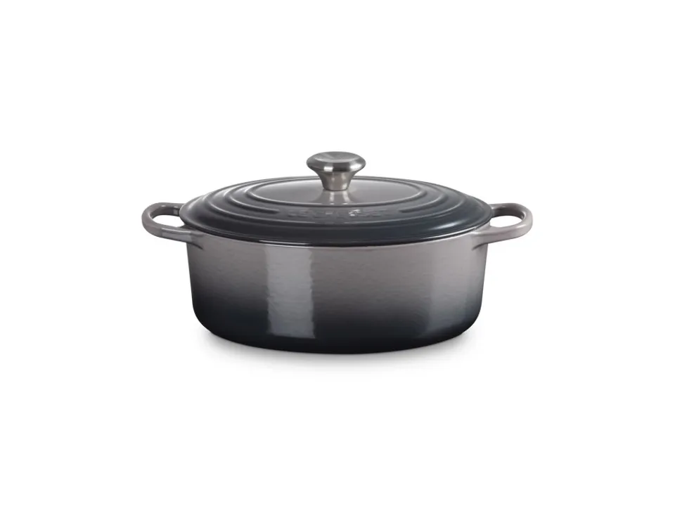 Evolution, cocotte ovale 29 cm in ghisa vetrificata - flint Bestseller
