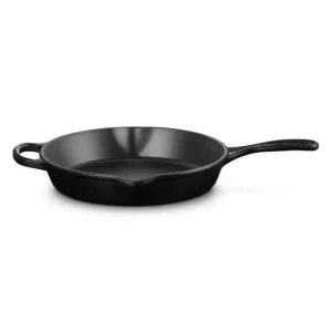 Evolution, padella doppio becco profonda in ghisa vetrificata 26 cm - nero matt Prezzo Conveniente