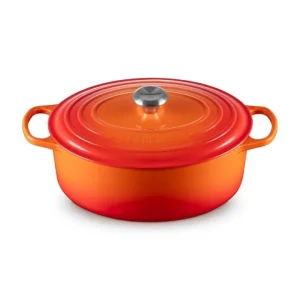 Evolution, cocotte ovale 31 cm in ghisa vetrificata - arancio Must-Have