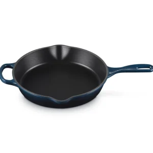 Evolution, padella doppio becco profonda in ghisa vetrificata 26 cm - nuit Spedito Oggi
