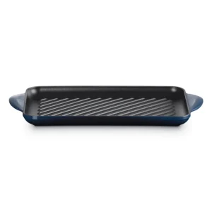 Esclusivo Tradition, grill rettangolare 32x22 cm in ghisa vetrificata - nuit