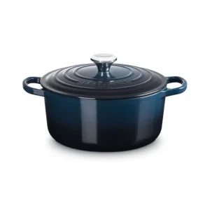Ultimissimo Modello Evolution, cocotte rotonda 20 cm in ghisa vetrificata - nuit