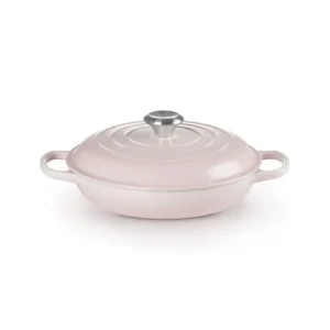 Evolution, tegame basso 26 cm in ghisa - shell pink Ultima Occasione