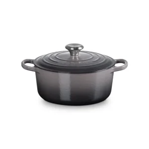 Evolution, cocotte rotonda 24 cm in ghisa vetrificata - flint Compra Online