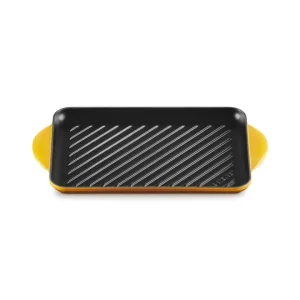 Esclusivo Tradition, grill rettangolare 32x22 cm in ghisa vetrificata - nectar