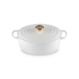 Evolution, cocotte ovale 27 cm in ghisa vetrificata - bianco Ultima Occasione