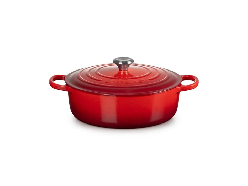 Tegame risotto evolution in ghisa vetrificata 30cm - ciliegia Spedito Oggi