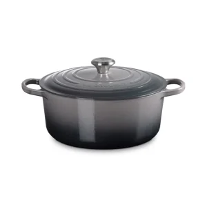Evolution, cocotte rotonda 28 cm in ghisa vetrificata - flint Direttamente Dal Produttore