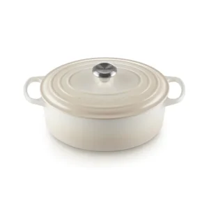 Evolution, cocotte ovale 29 cm in ghisa vetrificata - meringue Bestseller