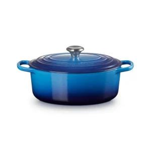 Super Prezzo Evolution, cocotte ovale 29 cm in ghisa vetrificata - azure blu