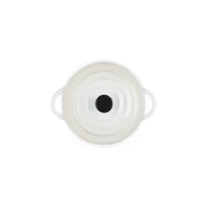Reso Gratuito Mini cocotte rotonda in gres vetrificato 10 cm - meringue
