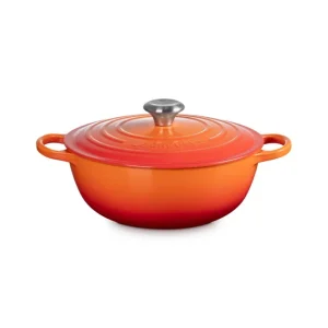 Saldi Marmitta evolution, casseruola 26 cm in ghisa vetrificata - arancio