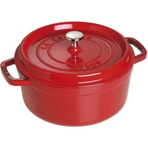 Cocotte rosso ciliegia, ø 18 cm Prezzo Di Fabbrica