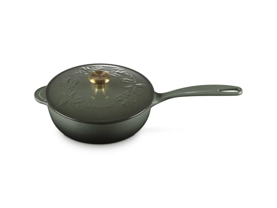 Economico Holly, casseruola con manico lungo in ghisa vetrificata 21 cm - timo
