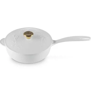 Holly, casseruola con manico lungo in ghisa vetrificata 21 cm - cotton A Buon Prezzo