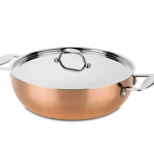 Tegame 2 manici ø 28 cm con coperchio-collezione toscana Bestseller