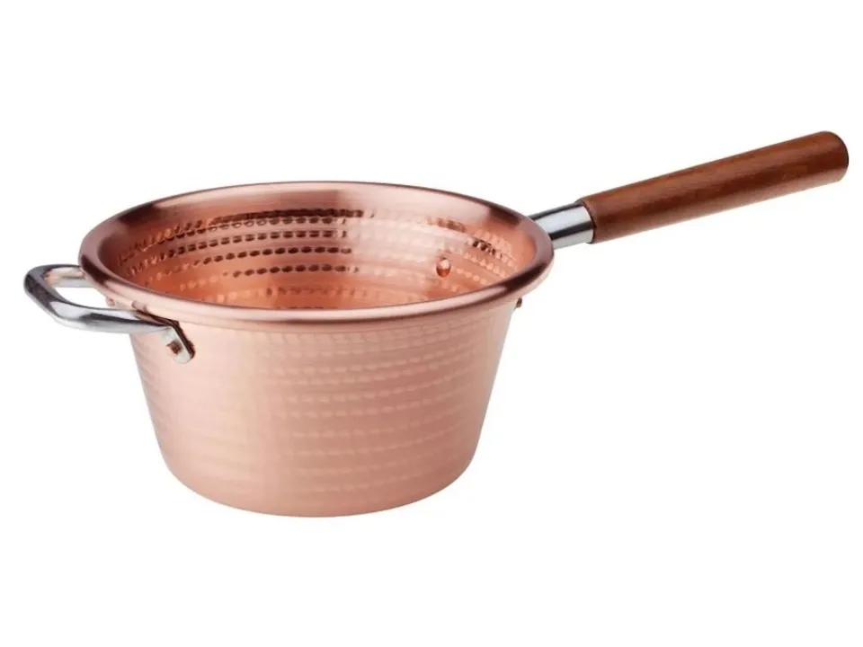 Compra Oggi Stesso Paiolo con manico in legno e maniglie inox, ø 26 cm