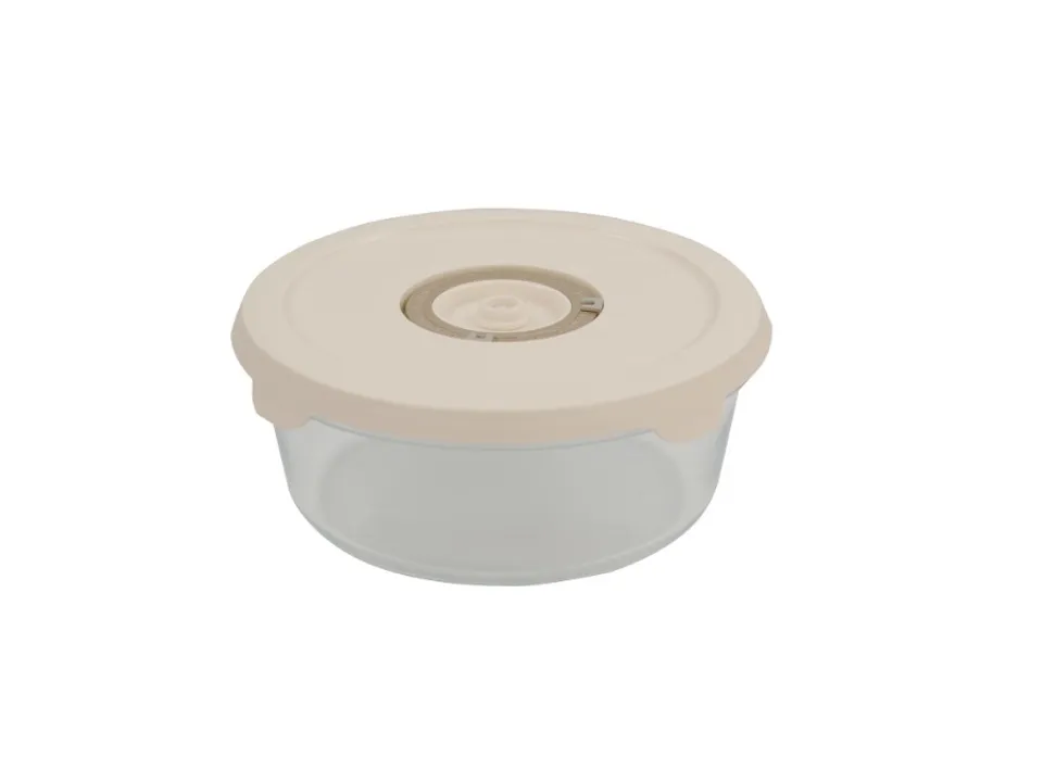 Offerta Lampo Perla, contenitore sottovuoto tondo in vetro - 0,9 lt