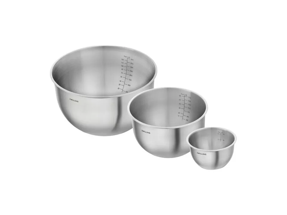 Fresh & save, set 3 ciotole, acciaio inox, grigio Miglior Prezzo