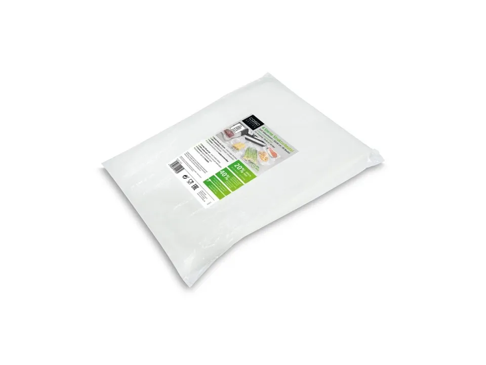 Offerta Limitata 60 sacchetti goffrati 4-stelle per barre per sottovuoto - 30x40 cm