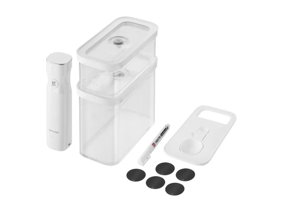 Occasione Imperdibile Fresh & save, cube starter set per sottovuoto, m / 5-pz., trasparente-bianco