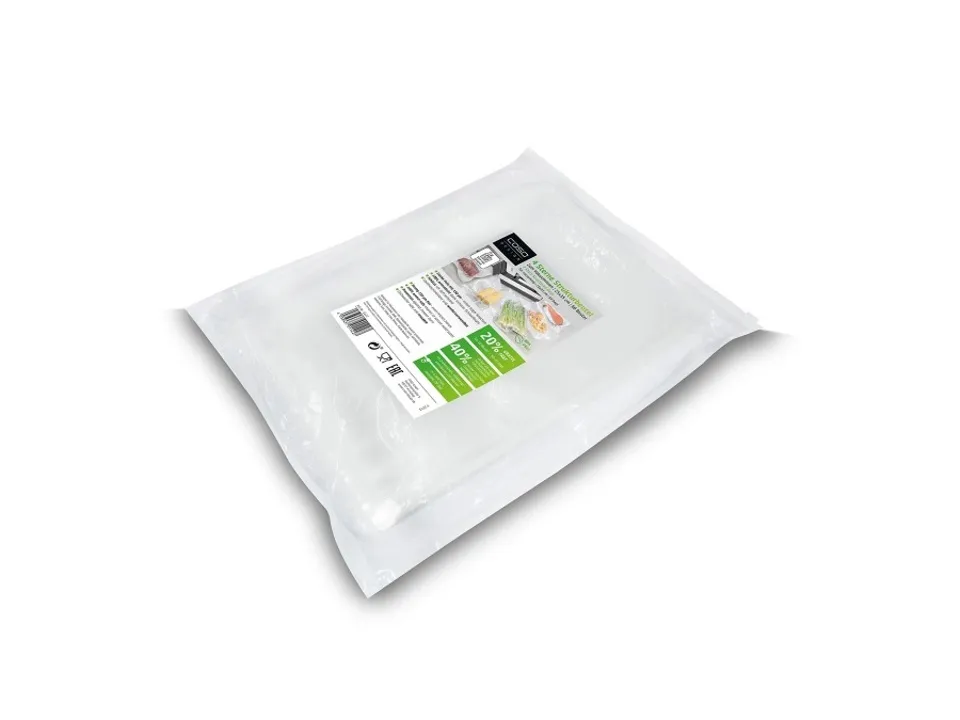 60 sacchetti goffrati 4-stelle per barre per sottovuoto - 25x35 cm Scelto Dai Clienti