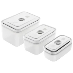 Fresh & save, set di contenitori - 3-pz., plastica, bianco Compra Adesso