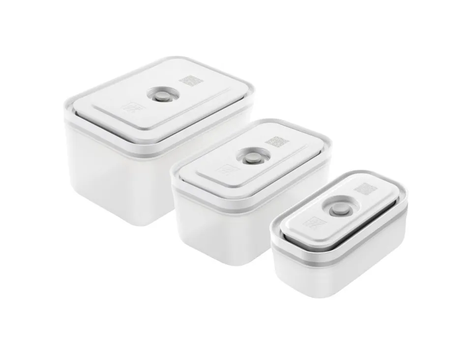 Fresh & save, set di contenitori - 3-pz., plastica, bianco Compra Adesso