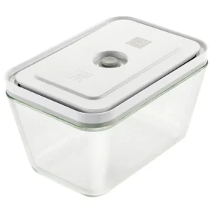 Fresh & save, contenitore sottovuoto - l, vetro borosilicato, bianco Offerta Lampo