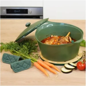 Più Venduto Coppia di presine per cocotte - felce