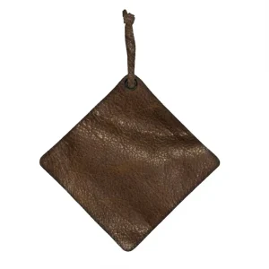 Presina in pelle, marrone vintage Economico