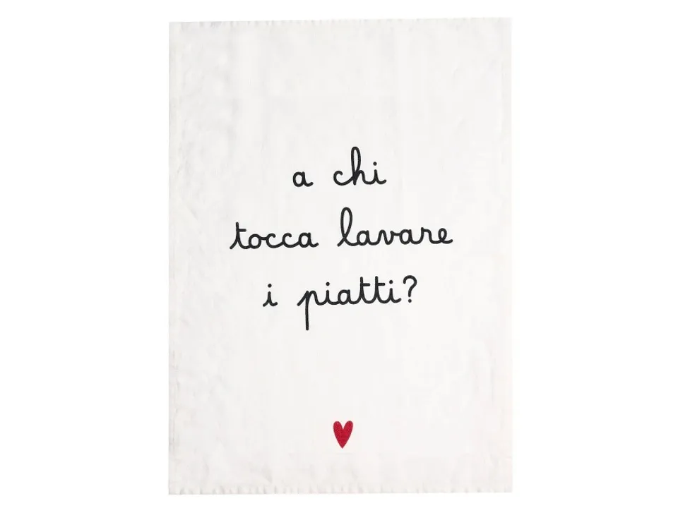 Occasione Imperdibile Canovaccio a chi tocca lavare i piatti? 50x70 cm