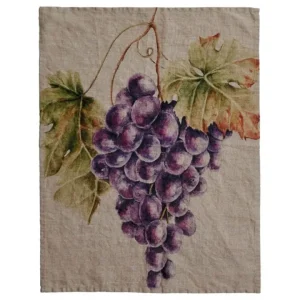 Canovaccio lino 50x68 cm, naturale uva Sconto
