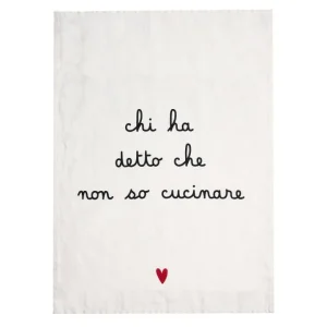 Canovaccio chi ha detto che non so cucinare 50x70 cm Popolare