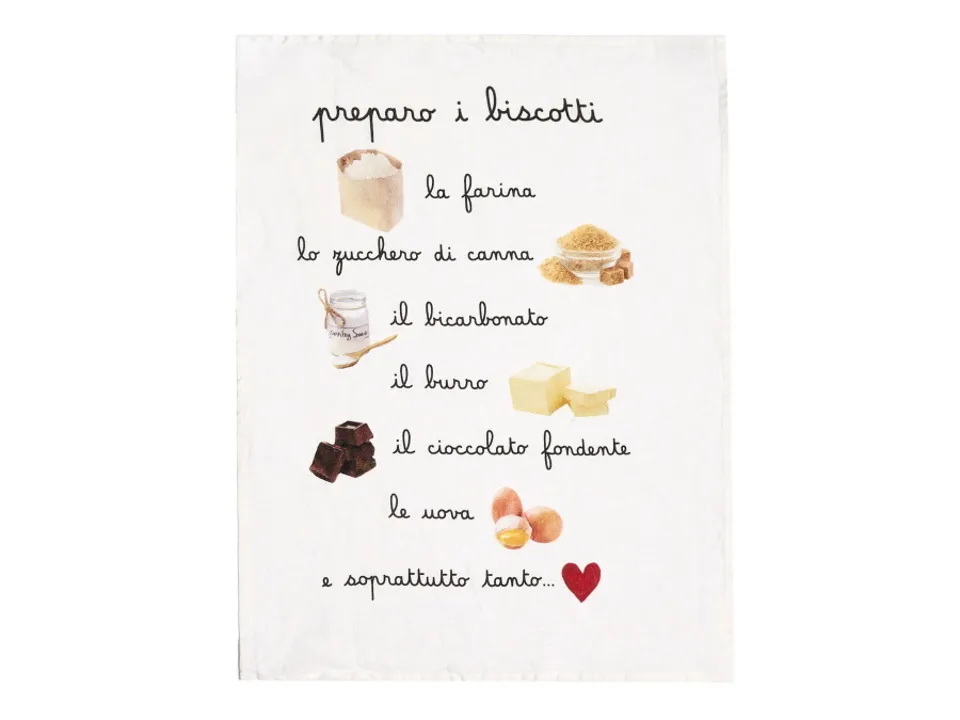 Prezzo Di Fabbrica Canovaccio lino 50x68 cm, bianco biscotti