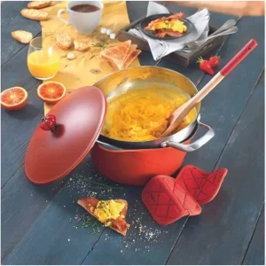 Coppia di presine per cocotte - passione Prezzo Basso