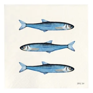Offerta Speciale Set 20 tovaglioli in carta sardine