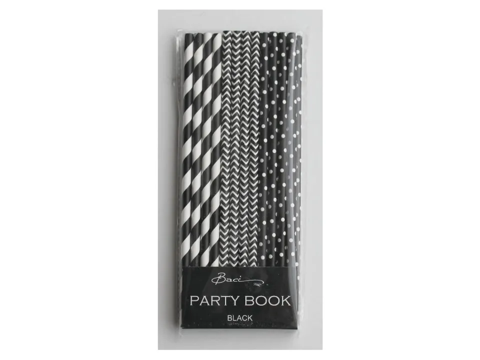 Spedizione Espresso Baroque & rock - cannucce carta, 24 pz