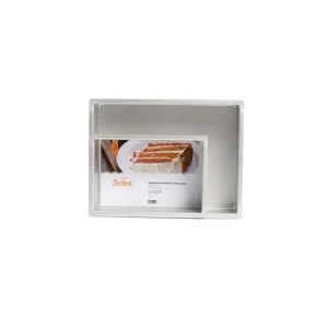 Pagamento Sicuro Decora - Teglia Rettangolare Professionale in Alluminio Anodizzato 30x40xh7,5 cm