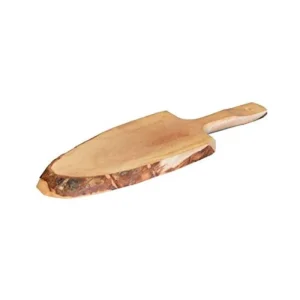 Meeting - Tagliere Corteccia con Manico in Legno 45x17 cm Sconto