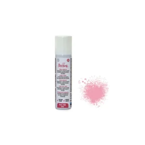 Decora - Colorante Spray Alimentare Metallizzato Rosa Gold 75 ml Ultimissimo Modello